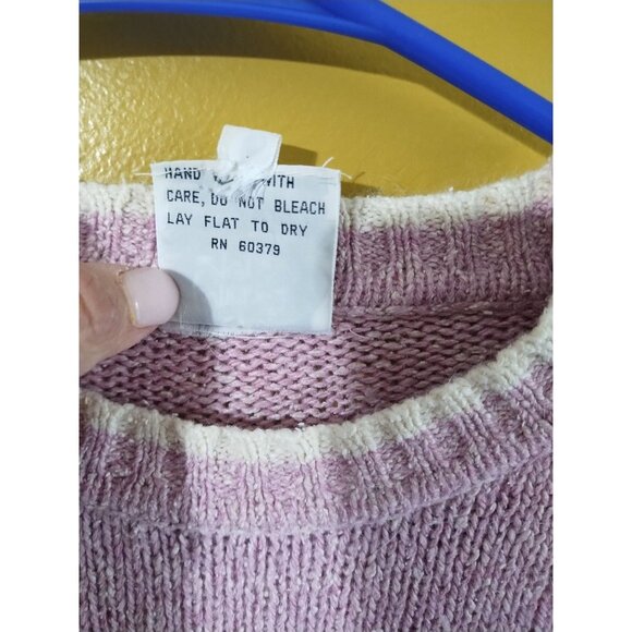 Chelsea Place Silk Blend Crewneck Sweater M Classic - Picture 3 of 4